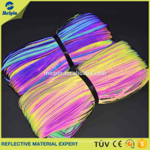 different color reflective piping for clothing